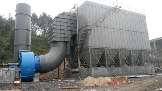 益大針狀焦冷卻機煙氣除塵系統
